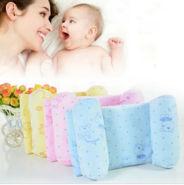 Baby Head Shaping Pillow – Prevent Flat Head Syndrome | Soft & Breathable Newborn Pillow